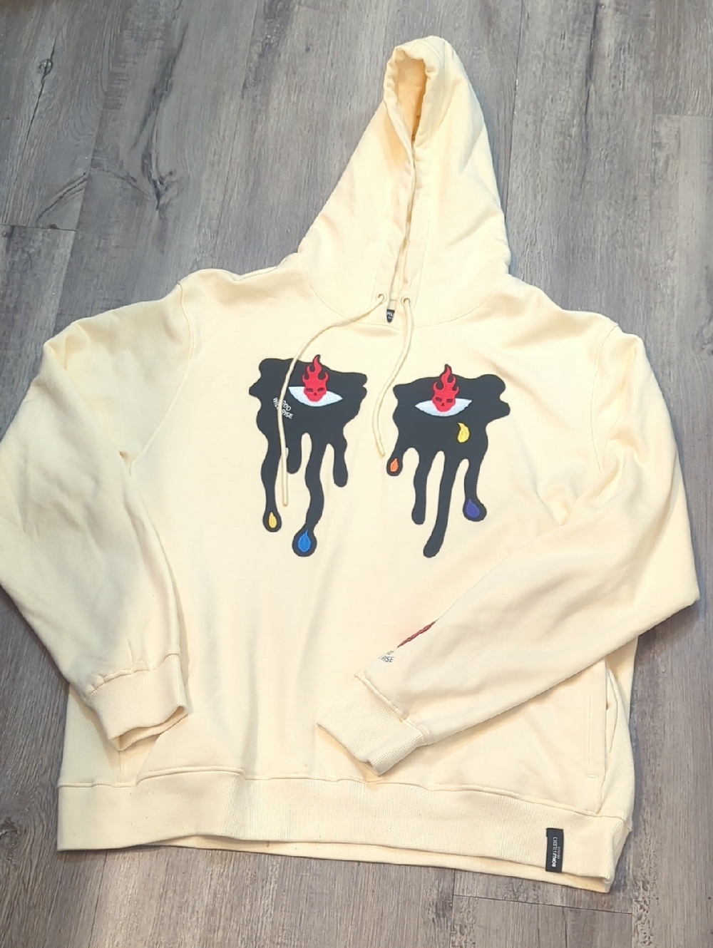 Roku Studio "God Will Rise Again" Hoodie NWOT -Size 3XL